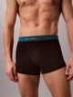 Набор трусов боксеров мужских хлопковых Calvin Klein NB1897-3SB(Aqua Bar Multi) XL 5 шт Черный (199156117622) - изображение 6