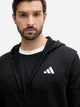 Спортивный костюм мужской утепленный Adidas 3-Stripes Fleece Hooded Tracksuit JL8599 2XL Черный (4068808522496) - изображение 5