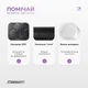 Ролик для массажа EasyFit 2-в-1 EPP-пена черный 33×14 см для массажа спины йоги и реабилитации (EF-2035-1) - изображение 4