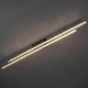 Стельова LED люстра 72W з пультом і двома акриловими планками 3000-6500К каркас кавового кольору Svet SY-33041/2 COFFEE - зображення 1