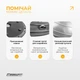 Балансировочная платформа EasyFit BOSU Ø60 см Серая босса (EF-2323) - изображение 4
