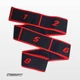 Эспандер лента EasyFit на 8 петель (HARD) Красный - для пилатеса и фитнеса (EF-1684-R) - изображение 5