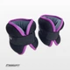 Утяжелители для рук и ног EasyFit EF-1015-V, 2шт по 1.5 кг фиолетовые для бега и фитнеса - изображение 3