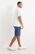 Джинсові шорти relaxed C&A 2216684c25 W42 сині (100015887) - зображення 4