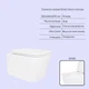 Комплект для ванной комнаты: подвесной унитаз Crow Ultra Quiet 520×360×290 + комплект инсталляции (QT05335172W48202) - изображение 3