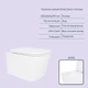 Комплект для ванной комнаты: подвесной унитаз Crow Ultra Quiet 520×360×290 + комплект инсталляции (QT05335172W48187) - изображение 3