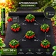 Агроволокно Agreen черное 50 с перфорацией в 3 ряда 1,07х50 м. - 018844 018844 - изображение 1