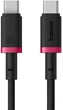 Kabel Baseus Dura Series Fast Charging Type-C to Type-C 100W 2 m Black-Red (P10377803U01-03) - obraz 2