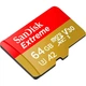 Карта памяти Sandisk 64GB microSDXC Extreme for Action Cams and Drones + SD Adapter + 1 year Rescue (SDSQXAH-064G-GN6AA) - изображение 3