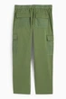 Брюки карго relaxed C&A 2229655c70 W28L32 зеленые (100015951) - изображение 5