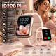 Смарт-часы женские ID208 Plus 1,8″ Bluetooth-звонки, Alexa, IP68, пульс, SpO2, сон, 100 спортивных режимов - изображение 1