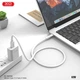 Кабель XO Liquid Silicone Type-C to Type-C 60W 1м белый XO-NB-Q252B-White - изображение 3