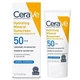 Зволожувальний сонцезахисний крем для обличчя Cerave SPF 50 - зображення 1