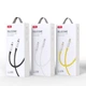 Кабель XO Liquid Silicone Type-C to Type-C 60W 1м белый XO-NB-Q252B-White - изображение 6