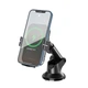 Тримач телефону автомобільний XO з бездротовою зарядкою WX027 15W Wireless Charger+Car Holder чорний XO-WX027 - зображення 3