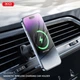 Тримач телефону автомобільний XO з бездротовою зарядкою CX025 Magnetic Car Air Vent 15W чорний XO-CX025 - зображення 9