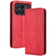 Чехол-книжка Deexe Retro Style для Xiaomi Poco F9 Ultra - Red - изображение 1