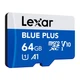 Карта пам'яті microSD Lexar 3.0 64GB (LMSBLPL064G-BNANG) - зображення 2