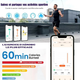 Умная скакалка PROWERS Smart Rope, беспроводная со счётчиком прыжков и калорий, Bluetooth, 3 режима тренировки, чёрная - изображение 7