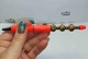 Ручка дизайнерская с авторскими бусинами с добавлением серебра 12142 ISTA Lampwork - изображение 2