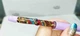 Ручка дизайнерская с авторскими бусинами с добавлением серебра 12213 ISTA Lampwork - изображение 3