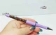 Ручка дизайнерская с авторскими бусинами с добавлением серебра 12213 ISTA Lampwork - изображение 7