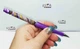 Ручка дизайнерская с авторскими бусинами с добавлением серебра 12170 ISTA Lampwork - изображение 4