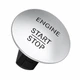 Кнопка запалювання та запуску двигуна Start Stop для Mercedes-Benz A-Class, C-Class, E-Class, S-Class, срібляста (OE 2215450714 / 221545071464) - зображення 1