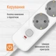Мережевий фільтр-подовжувач ColorWay 10A/2500W (CCA-3G1MM) 5 розеток 2 м White (CW-PSEA1052W) - зображення 11