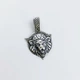 Серебряная подвеска Лев черненное серебро 925 пробы (АРТ.93634) 4.80г - изображение 1