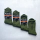 Набор мужских махровых высоких термо носков Columbia 4 пари 41-45 Green-Black - изображение 4