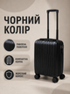 Дорожный чемодан на колесах 40×30×20 см для ручной клади с телескопической ручкой и кодовым замком, черный (49676346) - изображение 5