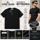 Мужская футболка хлопковая Stone Island M Black - изображение 2