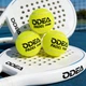 Мячи для падела ODEA Tour 3 шт для всех типов покрытий 47% шерсти каучуковые туба Желтые (JDT-0851273) - изображение 6