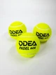 Мячи для падела ODEA Ace 3 шт для всех типов покрытий 57% шерсти каучуковая туба Желтые (JDT-0851272) - изображение 6