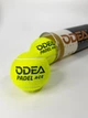Мячи для падела ODEA Ace 3 шт для всех типов покрытий 57% шерсти каучуковая туба Желтые (JDT-0851272) - изображение 7