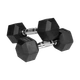 Гантелі REBEL ACTIVE HEX гумовані 2x6 кг (RBA-2325-06) - зображення 2
