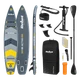 Дошка SUP REBEL ACTIVE PRO Touring 381x81x15 см, набір (RBA-4512) - зображення 1