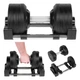 Гантель регульована REBEL ACTIVE 24 кг крок 1 кг (RBA-2331-24) - зображення 12