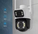 Вулична подвійна Wi-Fi IP-камера PTZ-DW4 8 МП | 2 об'єктиви | 355° | iCSee | IP66 - изображение 5