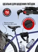 Замок велосипедний сталевий 1.2 м West Biking ланцюговий велозамок під ключ замок для велосипеда самоката мотоцикла коляски протиугінний надійний Чорний 73568 - зображення 4