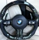 Кермо Premium BMW F Series M Performance кований карбон з LED-екраном F20 F21 F22 F23 F30 F31 F32 F33 F36 X3 F25 F26 F15 F16 зелене (B-46) - зображення 1
