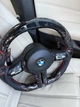 Кермо Premium BMW F Series M Performance кований карбон з LED-екраном F20 F21 F22 F23 F30 F31 F32 F33 F36 X3 F25 F26 F15 F16 червоне - изображение 9