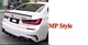 Спойлер AD_Plastik BMW 3 Series G20 G80 MP M Performance Style чорний глянсовий (В-82) - зображення 7