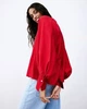 Блуза з віскози H&M 1246115004c70 M червона (100015488) - зображення 4