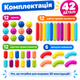 Магнитный 3D-конструктор детский 42 детали разноцветный - изображение 4