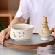 Набор посуды аксессуаров для приготовления матча чая (8 предметов) Japanese Landscape в японском стиле с подарочной коробкой - изображение 2