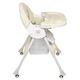 Стільчик для годування Kidoro One (ST-6540) Beige, з екошкіри на колесах - зображення 9