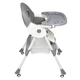 Стульчик для кормления Kidoro One (ST-6540) Dark Grey, из экокожи на колесах - изображение 7