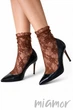 Шкарпетки мереживні Fiore Ismena One Size Mocca - зображення 1
